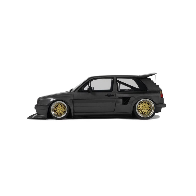 Load image into Gallery viewer, VOLKSWAGEN GOLF II GTI BY KHYZYL SALEEM ASCOT GREY METALLIC 2021 OTTOmobile 1:18

