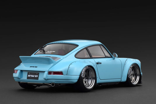 Porsche RWB Backdate Blue IGNITION MODEL 1:18