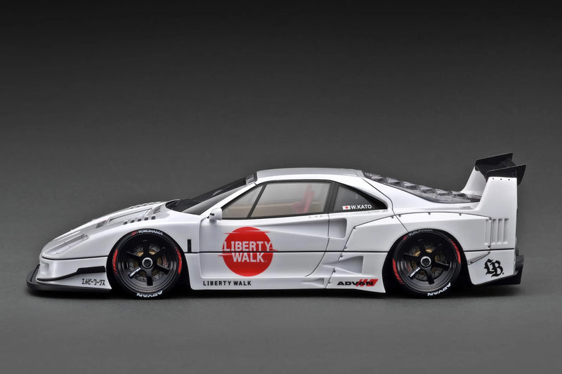 Load image into Gallery viewer, Ferrari LB-WORKS 40 White IGNITION MODEL 1:18
