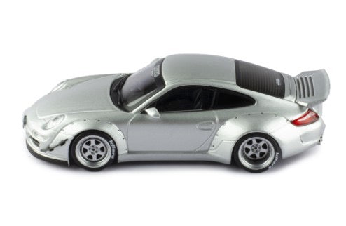 Load image into Gallery viewer, Porsche RWB 997 Silver IXO 1:43
