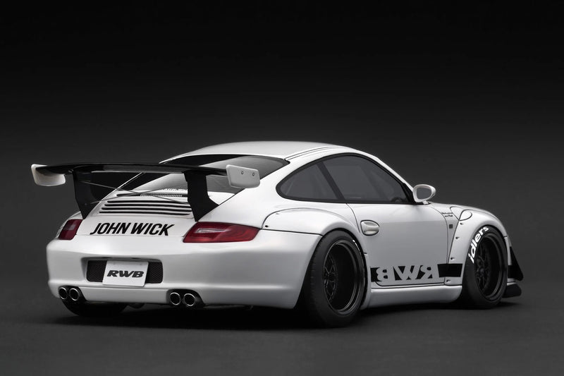 Load image into Gallery viewer, Porsche RWB 997 GT3 White IGNITION MODEL 1:18
