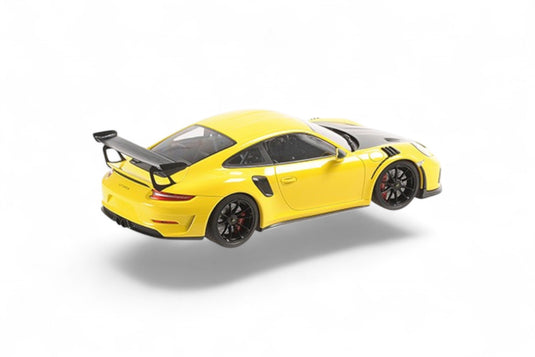 Porsche 911 GT3RS (991.2) – 2019 – YELLOW W/ BLACK WHEELS MINICHAMPS 1:18