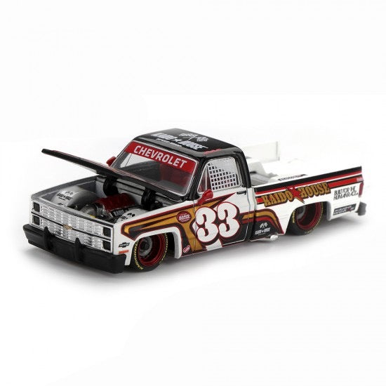 Load image into Gallery viewer, CHEVROLET SILVERADO KAIDO INTIMIDATOR V1 1980 MINI GT 1:64
