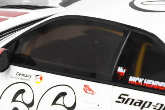 Nissan SILVIA S14 BOSS ROCKET BUNNY WHITE 2024 OTTOmobile 1:18