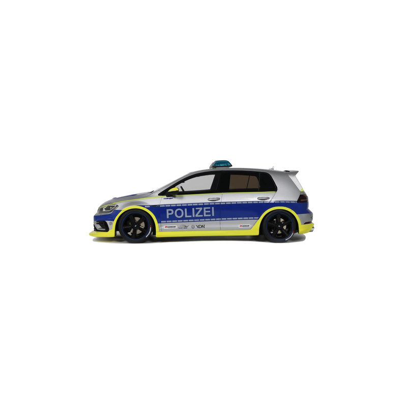 Load image into Gallery viewer, Volkswagen GOLF VII R OETTINGER POLIZEI GREY 2018 OTTOmobile 1:18
