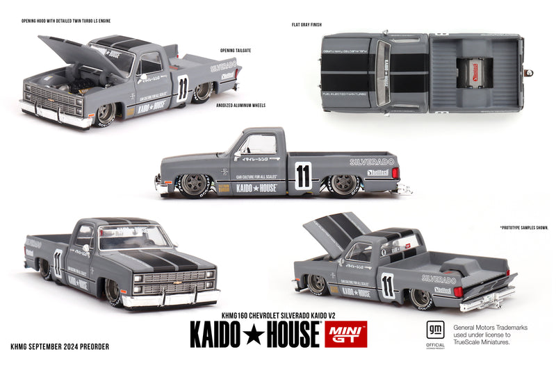 Load image into Gallery viewer, Chevrolet SILVERADO KAIDO*HOUSE V2 1980 MINI GT 1:64
