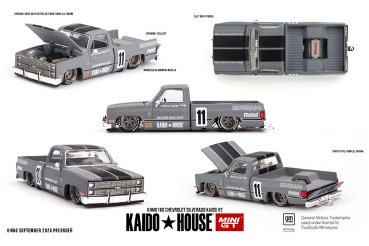 Chevrolet SILVERADO KAIDO*HOUSE V2 1980 MINI GT 1:64