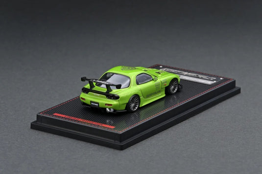 Mazda RX-7 GREEN IGNITION MODEL 1:64