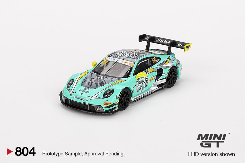 Load image into Gallery viewer, PORSCHE 911 (992) GT3 R #28 HUBAUTO RACING MACAU GRAND PRIX 2023 MINI GT 1:64
