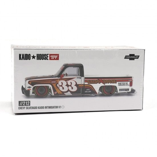Load image into Gallery viewer, CHEVROLET SILVERADO KAIDO INTIMIDATOR V1 1980 MINI GT 1:64
