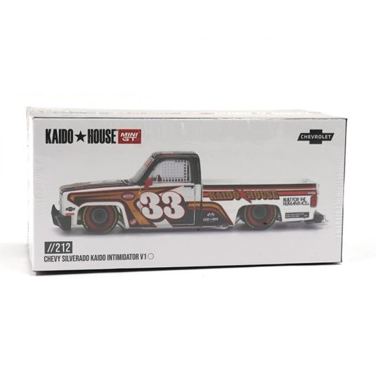 CHEVROLET SILVERADO KAIDO INTIMIDATOR V1 1980 MINI GT 1:64