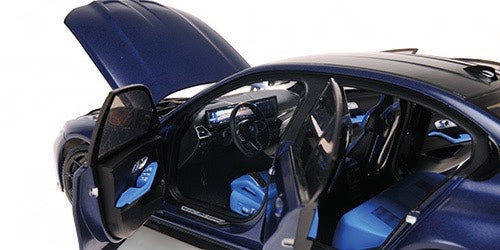 Load image into Gallery viewer, Bmw M3 2024 MAT BLUE METTALIC MINICHAMPS 1:18
