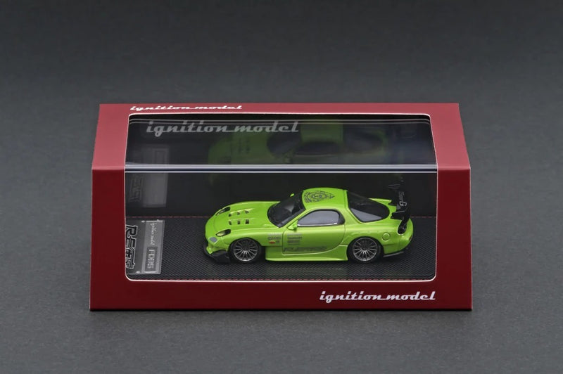 Load image into Gallery viewer, Mazda RX-7 GREEN IGNITION MODEL 1:64
