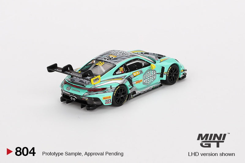 Load image into Gallery viewer, PORSCHE 911 (992) GT3 R #28 HUBAUTO RACING MACAU GRAND PRIX 2023 MINI GT 1:64
