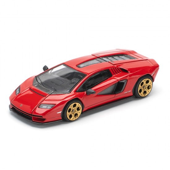 Laad de afbeelding in de Gallery-viewer, LAMBORGHINI COUNTACH LPI-800 ROOD POP RACE 1:64
