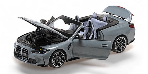 Load image into Gallery viewer, Bmw M4 2020 GREY METTALIC MINICHAMPS 1:18
