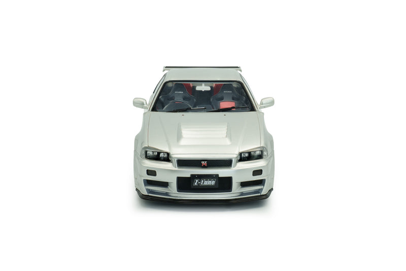Load image into Gallery viewer, NISSAN SKYLINE (R34) GT-R Z TUNE SILVER 1999 SOLIDO 1:18
