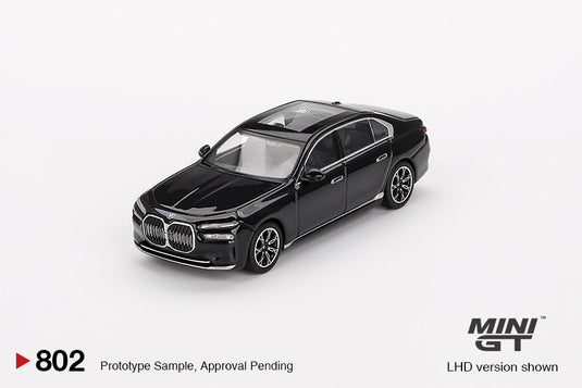 Bmw I7 EDRIVE50 BLACK SAPPHIRE BMW I7 EDRIVE50 BLACK SAPPHIRE 2024 (LHD) MINI GT 1:64