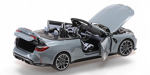 Load image into Gallery viewer, Bmw M4 2020 GREY METTALIC MINICHAMPS 1:18
