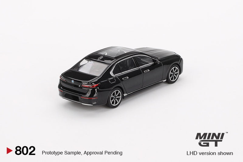 Load image into Gallery viewer, Bmw I7 EDRIVE50 BLACK SAPPHIRE BMW I7 EDRIVE50 BLACK SAPPHIRE 2024 (LHD) MINI GT 1:64

