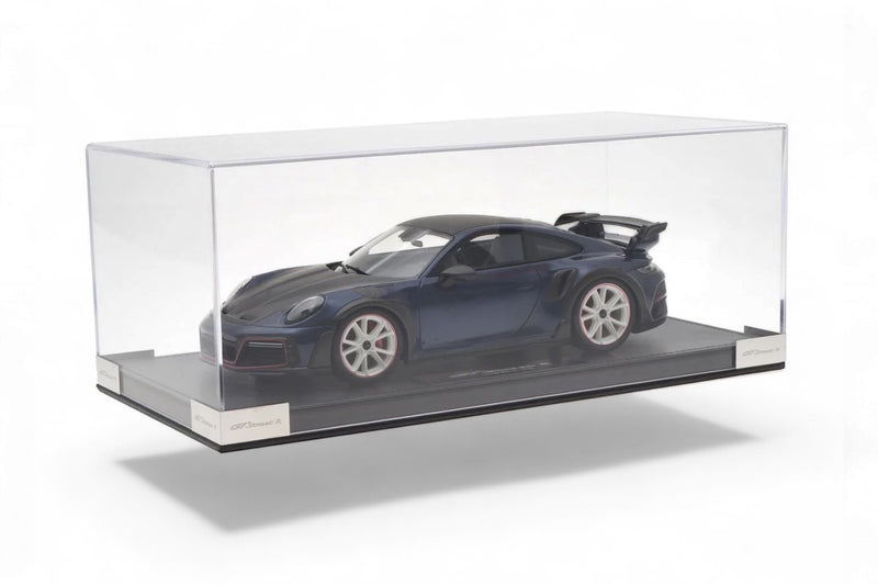 Chargez l'image dans la visionneuse de la galerie, Porsche 911 (992) TECHART GTstreet R Bleu/Blanc/Rouge - Édition Limitée 3 sur 20 pièces - TECHART 1:18
