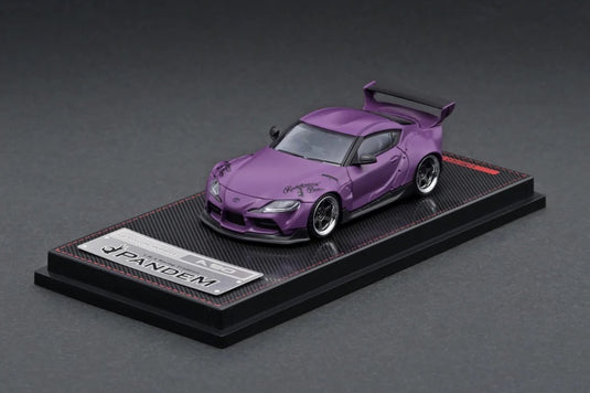 Toyota PANDEM Supra A90 PURPLE IGNITION MODEL 1:64