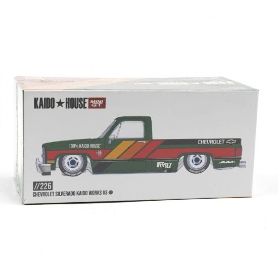 Load image into Gallery viewer, CHEVROLET SILVERADO KAIDO WORKS V3 1980 MINI GT 1:64
