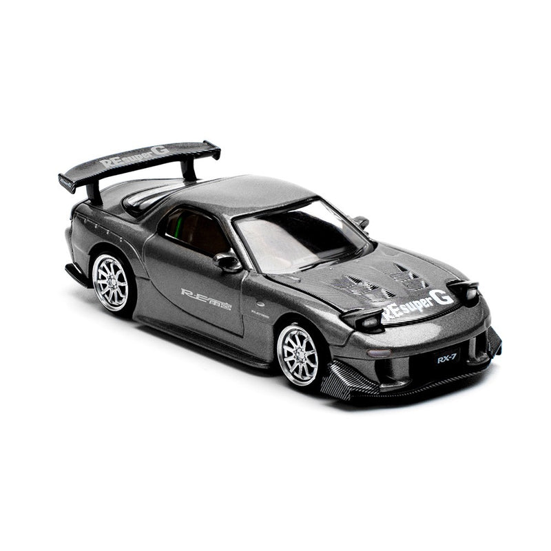 Load image into Gallery viewer, Mazda RX7 RE-AMEMIYA Gray POP RACE 1:64
