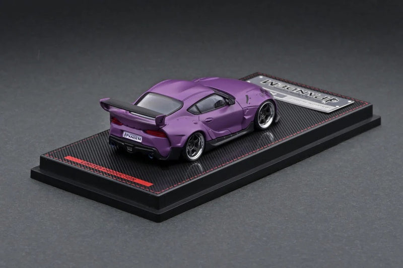 Load image into Gallery viewer, Toyota PANDEM Supra A90 PURPLE IGNITION MODEL 1:64
