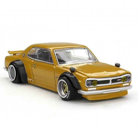 Load image into Gallery viewer, NISSAN SKYLINE GT-R (KPGC10) KAIDO STREET V2 1969 MINI GT 1:64
