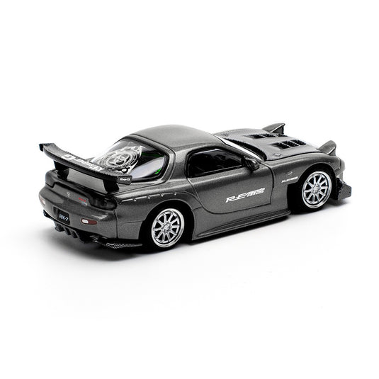Mazda RX7 RE-AMEMIYA Gray POP RACE 1:64