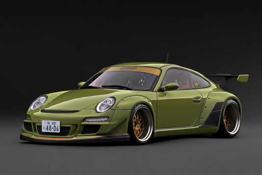 Porsche RWB 997 GREEN IGNITION MODEL 1:18