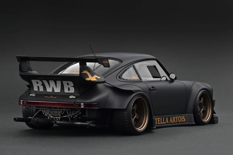 Load image into Gallery viewer, Porsche RWB 930 Black matt IGNITION MODEL 1:18
