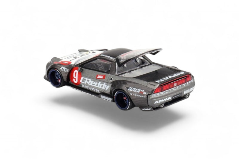 Laad de afbeelding in de Gallery-viewer, HONDA NSX TESTAUTO SPEC V1 KAIDO*HOUSE MINI GT 1:64

