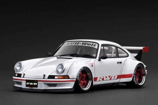 Porsche RWB Backdate White IGNITION MODEL 1:18