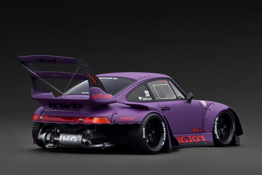 Porsche RWB 993 VIOLET IGNITION MODEL 1:18