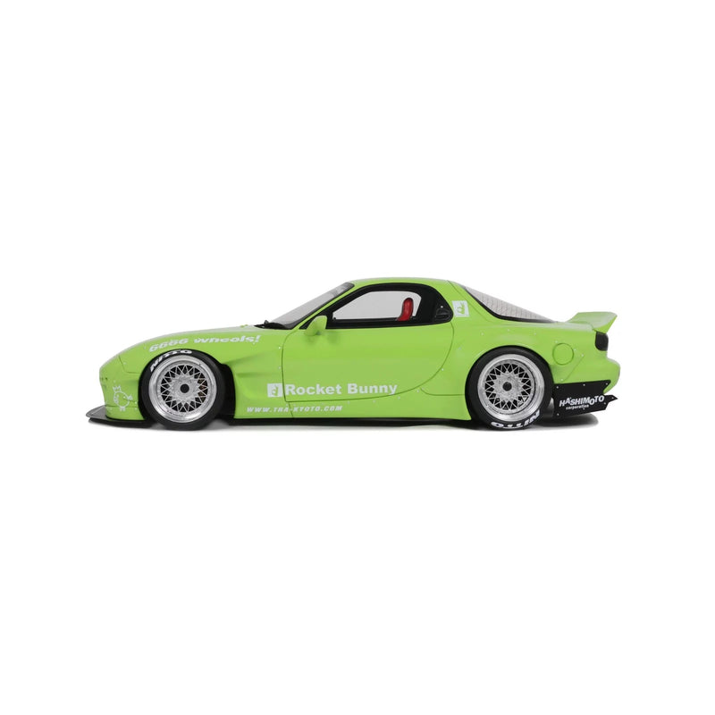 Load image into Gallery viewer, Mazda RX7 (FD3S) ROCKET BUNNY AERO (V1) PEARL GREEN 2015 OTTOmobile 1:18
