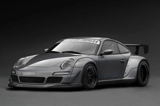 Porsche RWB 997 GT3 Gray IGNITION MODEL 1:18