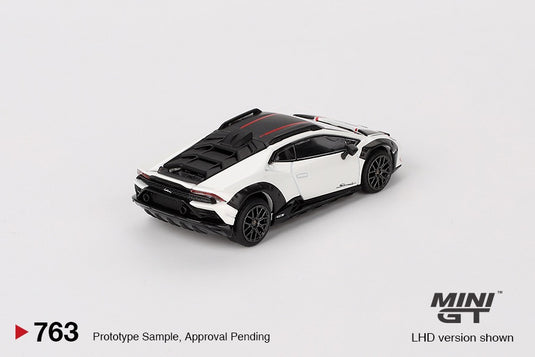 Lamborghini HURACÁN STERRATO BIANCO ASOPO 2023 (LHD) MINI GT 1:64