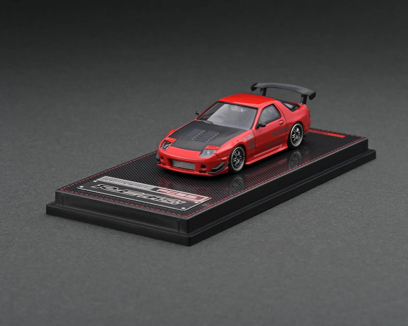 Load image into Gallery viewer, Mazda RX-7 (FC3S) RED Amemiya RED IGNITION MODEL 1:64
