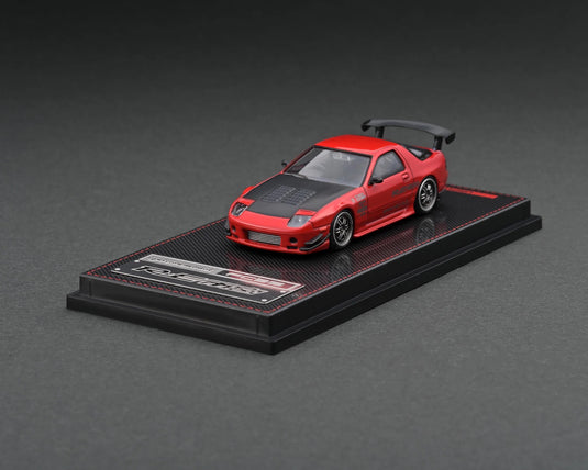 Mazda RX-7 (FC3S) RED Amemiya RED IGNITION MODEL 1:64