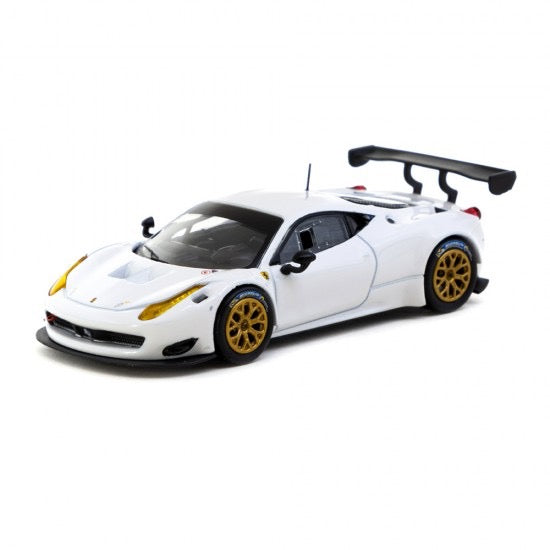 Load image into Gallery viewer, Ferrari 458 ITALIA GT3 WHITE TARMAC WORKS 1:64
