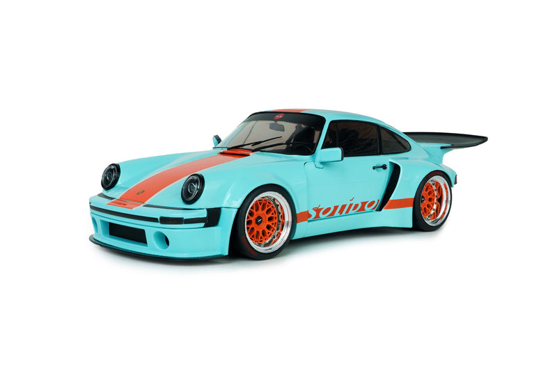 Load image into Gallery viewer, PORSCHE KS-R BY KHYZYL SALEEM METALLIC BLUE RACER 2026 SOLIDO 1:18
