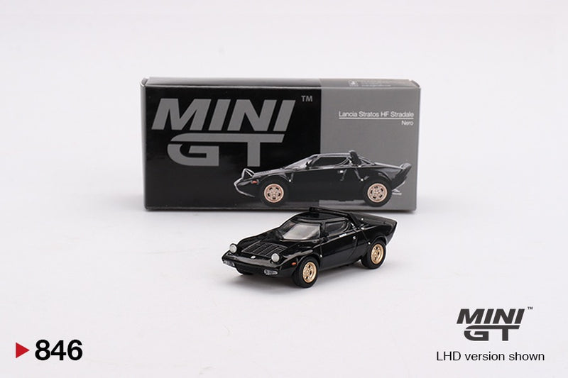 Load image into Gallery viewer, LANCIA STRATOS HF STRADALE NERO 1973 MINI GT 1:64
