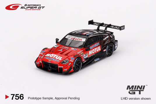 Nissan Z GT500 #23 MOTUL AUTECH Z SUPER GT SERIES 2021 (LHD) MINI GT 1:64