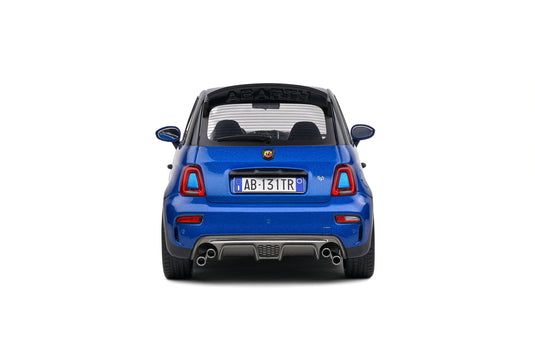 Fiat 695 (500) Abarth Tribute 131 Rally BLUE 2022 SOLIDO 1:18
