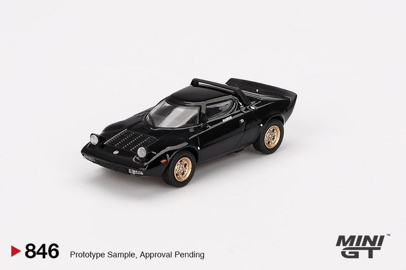 Load image into Gallery viewer, LANCIA STRATOS HF STRADALE NERO 1973 MINI GT 1:64
