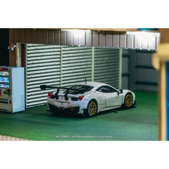 Load image into Gallery viewer, Ferrari 458 ITALIA GT3 WHITE TARMAC WORKS 1:64
