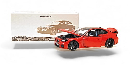 Bmw M2 (G87) 2023 RED METTALIC MINICHAMPS 1:18