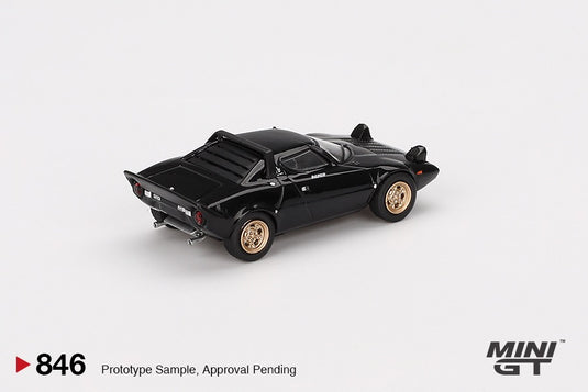 LANCIA STRATOS HF STRADALE NERO 1973 MINI GT 1:64